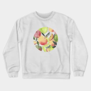 Apple pattern Crewneck Sweatshirt